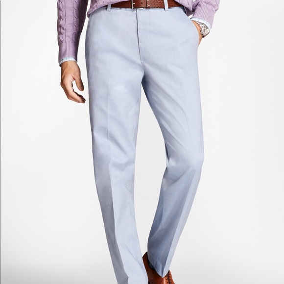Brooks Brothers Other - Brooks Brothers Chambray Cotton Pants 33W x 32L